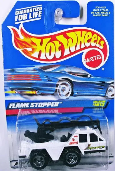 Hot Wheels Mattel 1988 Flame Stopper 1012 164 Die Cast Collector Car | Ubuy.