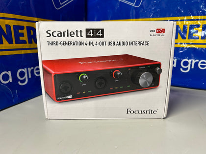 Focusrite Scarlett 4i4,  Audio Interface