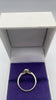 9ct white gold ring