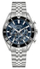 Rotary Men's blue faced watch boxed