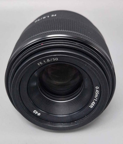 Sony SEL50F18F 50mm F/1.8 FE Lens