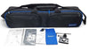 Denro FGP18C go plus 4-section carbon fiber travel tripod with Case & across