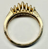 14ct gold diamond ring size N
