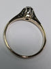 9CT GOLD DIAMOND RING SIZE P