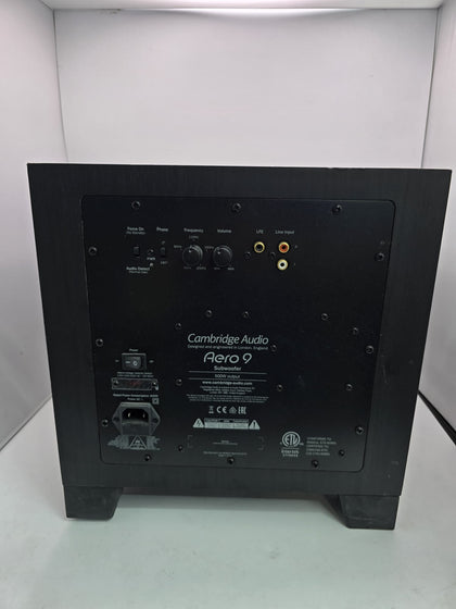 CAMBRIDGE AUDIO AERO 9 SUBWOOFER 500WATT OUTPUT- FREE P&P