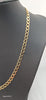 9ct Yellow Gold Curb Chain Necklace - 12.12 Grams - 18" Long