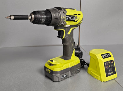 Ryobi R18PD3-0 One+ Combi Drill 18V + 1 2.0ah battery & charger