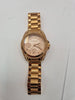 Michael Kors Ritz Ladies Rose Gold Bedazzled Watch - 37mm Dial - Boxed With Papers And Extra Links