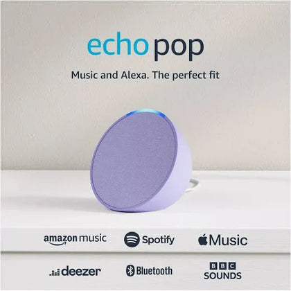 Amazon Echo Pop Smart Speaker with Alexa - Blue *Collection Only*