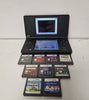 Nintendo DS Lite Console - Black & 9 Unboxed Games