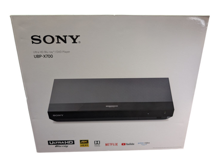 BRAND NEW Sony UBP-X700 4K Ultra HD Home Theater Streaming Blu-ray Player PRESTON STORE