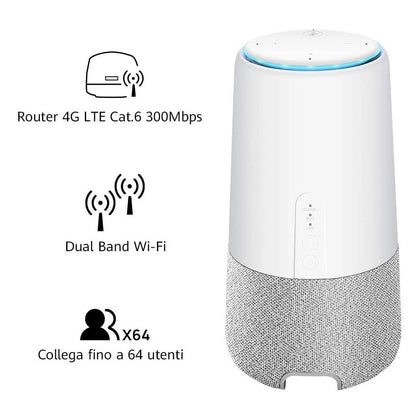 Huawei AI Cube B900-230 4G Wifi Router with Built in Alexa Speaker LEYLAND