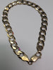 9CT GOLD CURB BRACELET