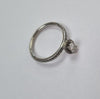 18ct White Gold Diamond Ring Size M 0.65ct LEYLAND