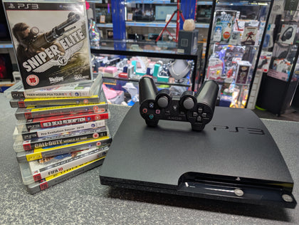 SONY PS3 CONSOLE 250GB PLUS GAMES PRESTON STORE