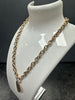 9ct Rose Gold Necklace 21.3g