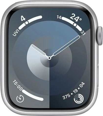 Watch Series 9 (GPS) Silver Aluminium, 45mm & Pink Strap ***Unboxed***