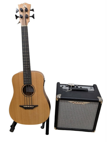 Harley Benton Kahuna CLU Bass Ukulele Fretless & Ashdown Engineering Studio Jnr