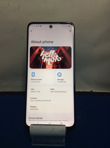 Motorola G35 5G - 128GB Storage