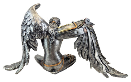 Steampunk Sitting Angel 21cm