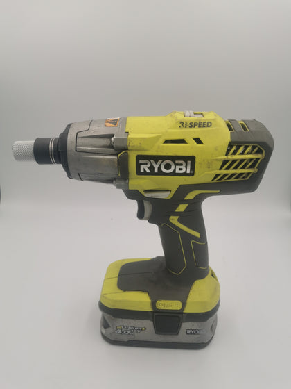 Ryobi 18V One+ Cordless Impact wrench R18IW3 - 4.0Ah Battery Inlcuded