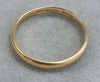 18ct Yellow Gold Band Size "M"