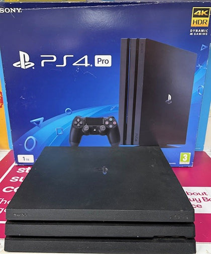 PS4 PRO 1TB BLACK BOXED