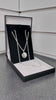 STERLING SILVER LOCKETT NECKLACE, ROPE CHAIN, 925 HALLMARKED **BRAND NEW**