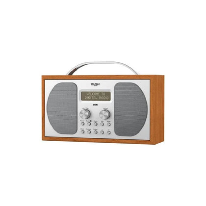 Bush Wooden DAB & FM Radio with Bluetooth