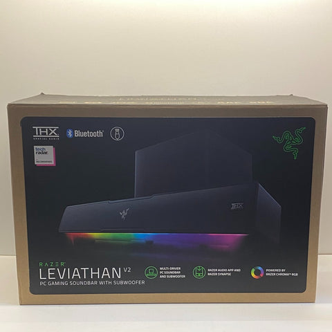 Razer Leviathan V2 PC Gaming Soundbar with Subwoofer Unused