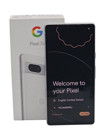 Google Pixel 7a 5G 128GB, Snow, Unlocked