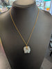 9ct Gold Necklace With Jade Elephant