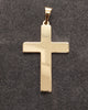 14ct Yellow Gold Plain Cross 6.20g