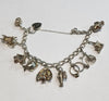925 Silver Charm Bracelet - 43.21g