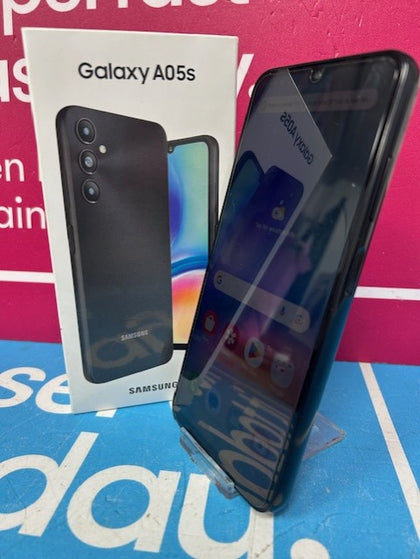 SAMSUNG GALAXY A05S 64GB BLACK UNLOCKED **BOXED**.