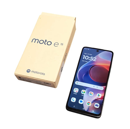 Motorola Moto E15 64GB Denim Blue Unlocked**Boxed**