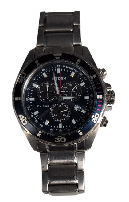 Citizen H500 Solar-Powered Eco-Drive Chronograph Movement Watch