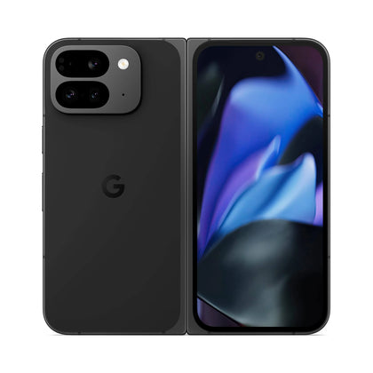 Google Pixel 9 Pro Fold - Unlocked Android Smartphone witH- Triple Rear Camera System - Foldable Display - Hands-Free Video - Obsidian - 256