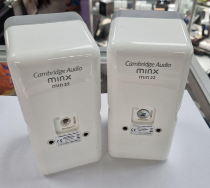 2 X Cambridge Audio Minx Min 22 Neat & Compact - Satellite Speaker