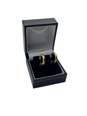 Gold Earrings - 9ct - 1.7g