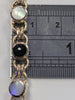 9ct gold  mother of pearl style bracelet