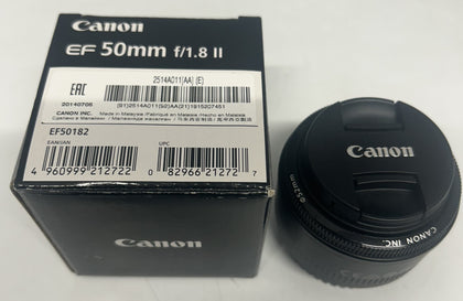 Used Canon EF 50mm f/1.8 II Lens