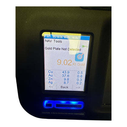 9K Aqua Stone Ring,1.7G,XRF Tested