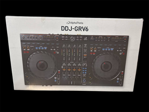AlphaTheta DDJ-GRV6 4-channel controller  ** Collection Only - Wythenshawe **