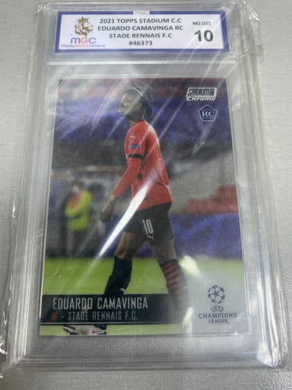 2021 TOPPS STADIUM C.C EDUARDO CAMAVINGA MINT CARD.