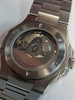 Seiko Nautilus Mod Silver (Open Heart) - Chocolate Brown (NH38A) Automatic