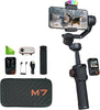 Hohem iSteady M7 Gimbal Stabilizer for Smartphones, iPhone Gimbal 3-Axis Phone Stabilizer with AI Tracker, Detachable Remote, Extendable Pole,