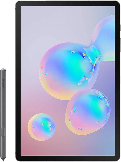Samsung Galaxy Tab S6 10.5-Inch, 128GB WiFi Tablet Mountain Gray - SM-T860NZAAXAR (Renewed)