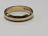 9CT GOLD WEDDING BAND RING SIZE L PRESTON STORE