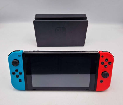 Nintendo Switch Console - 32GB - Neon Blue/Red JoyCons (Unboxed)